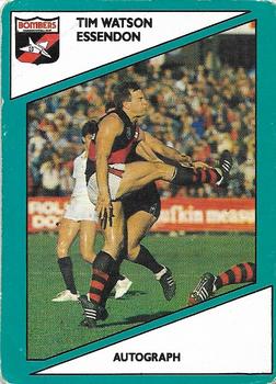 1988 Scanlens VFL #88 Tim Watson Front